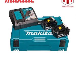 Bộ sạc và 2 pin 18V 5Ah Makita MKP1RT182 (197624-2)