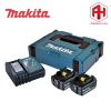 Bộ sạc và 2 pin 18V 6Ah Makita MKP1RG182 ( 198116-4)