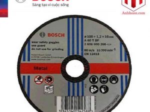 Đá cắt sắt Bosch 100x1.2x16mm 2608600266