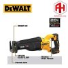 Máy cưa kiếm dùng pin 20V/60V DeWALT DCS386N-KR