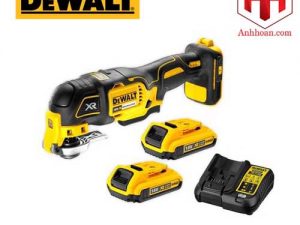 Máy cắt rung dùng pin 18V DeWALT DCS355D2-KR (SET 2Ah)