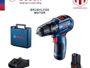 Máy khoan pin Bosch GSB 12V-30 (Set 2x2Ah) Brushless