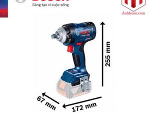 Thân Máy vặn ốc bu lông dùng pin Bosch GDS 18V-400 (SOLO)