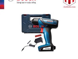 Máy khoan vặn vít dùng pin Bosch GSR 1000 (bỏ mẫu)