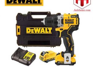 Máy khoan vặn vít dùng pin DeWALT 12V DCD701D2-KR (SET 2Ah)