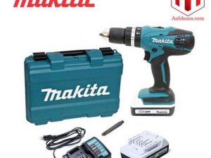 Máy khoan vặn vít dùng pin 18V Makita HP488DWE (18V:1.5Ah)