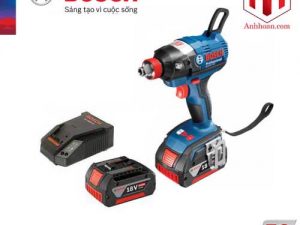 Máy khoan bắt ốc dùng pin Bosch GDX 18V-EC (SET 4Ah)