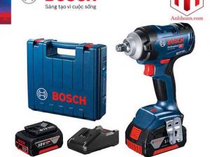 Máy vặn ốc bu lông dùng pin Bosch GDS 18V-400 (SET 4Ah)