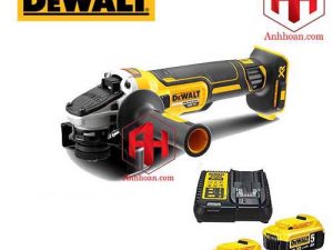 Máy mài dùng pin 18V DeWALT DCG405P2 (100mm) SET 5Ah