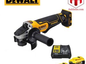 Máy mài dùng pin 18V DeWALT DCG413BP2 (125mm) SET 5Ah