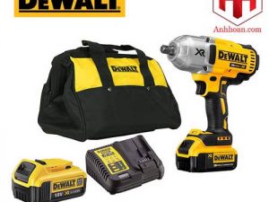 Máy vặn bulong dùng pin DeWALT 18V DCF899M2-B (SET 4Ah)