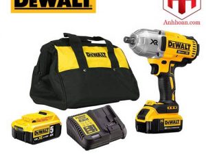 Máy vặn bulong dùng pin DeWALT 18V DCF899P2-B (SET 5Ah)