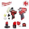 Combo 1 Milwaukee M12 PBS FIWF12 (Đánh bóng và Siết Bu lông)