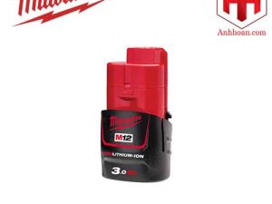 Milwaukee Pin Li-Ion M12B3 RedLithium (12V:3Ah)