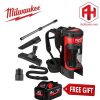 Milwaukee Máy hút bụi đeo vai dùng pin 18V M18 FBPV-0G0