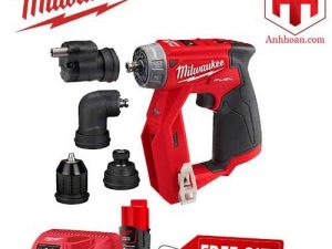 Milwaukee M12 FDDXKIT-0 Thân máy khoan vặn vít đa góc 4 đầu