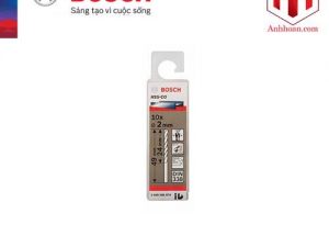 Bộ mũi khoan Inox Bosch HSS-Co 2mm (10 mũi)