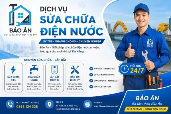Sửa chữa điện nước Đà Nẵng uy tín